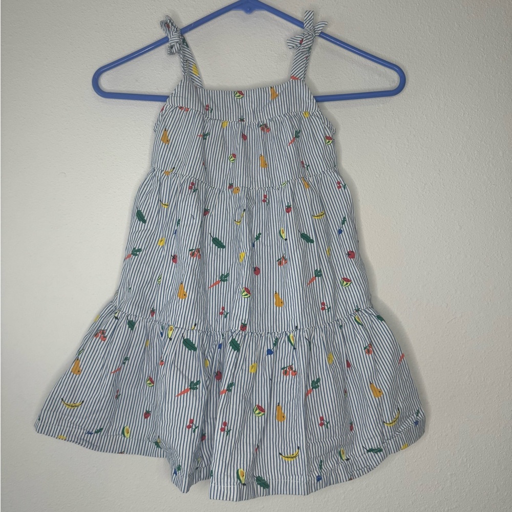 Hanna Andersson vegetable and fruit printed dress 🛍